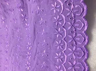 Broderie anglaise   - lilac