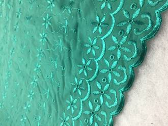 Broderie anglaise  - green