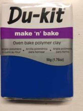 Du-Kit Make n Bake Clay Blue 72