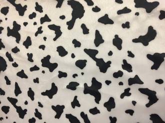 Cow print Polyester fabric