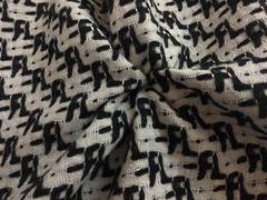 Houndstooth fabric - Black and white BG