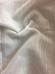 Net curtain fabric - Slubbed pattern