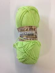 Soft cotton - apple green 32