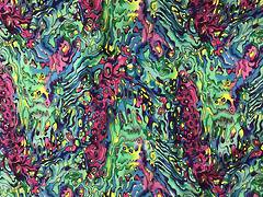 Kiwiana Print: Crazy Paua - multicolour - 101