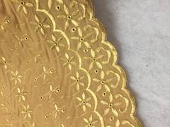 Broderie anglaise  - gold