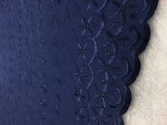 Broderie anglaise  - navy