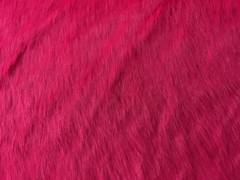 Hot Pink - Faux Fur - medium pile