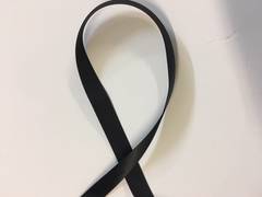 Satin Ribbon 16mm Black Double Sided