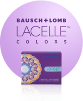 Bausch and Lomb Lacelle  Colours Monthly Disposable Lenses 2pcs