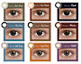 Silkon Colour Contact Lenses Monthly Disposable  Manxion 2pcs in a box