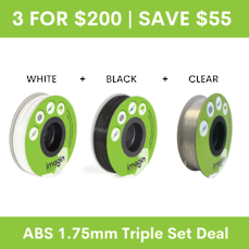 ABS 1.75mm TRIPLE SET SPECIAL