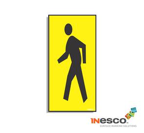 MightyLine Floor Sign - Man Walking