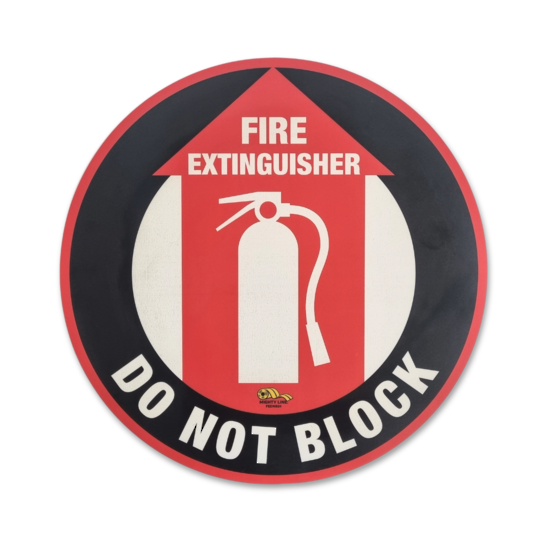 MightyLine Floor Sign - Fire Extinguisher - MightyLine Floor Signs ...