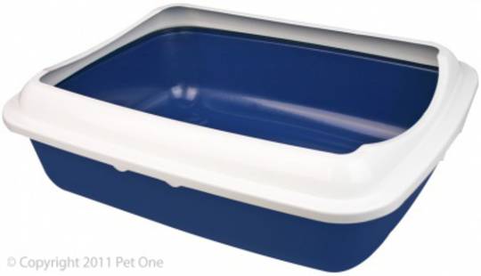 Pet One Cat Litter Tray Large with Lid 50x39x15cm