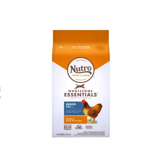 Nutro Indoor Senior Chicken & Whole Brown Rice 2.27kg