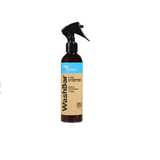 WashBar 100% Natural Daily Spritzers Flea and Freshen 250ml