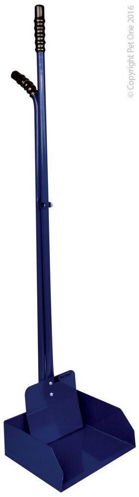 Pet One Pooper Scooper Large Metal 20cm Scoop x 82cm Handle
