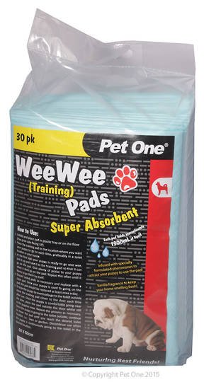 Pet One Wee Wee Training Pads 30pk