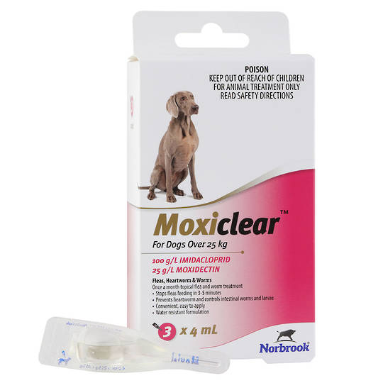 Moxiclear Pink for Extra Large Dogs – 3 Pack