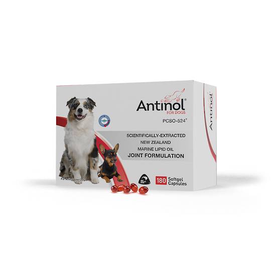 Antinol® for Dogs - Joint formulation gel capsules 180 cap