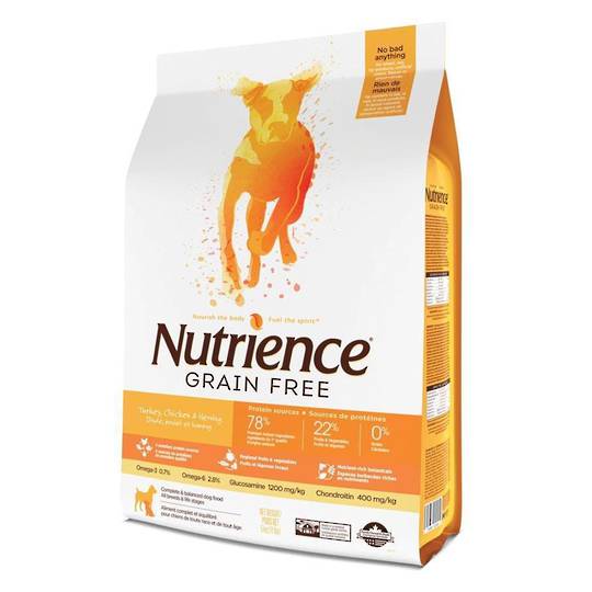 Nutrience Grain Free Turkey, Chicken & Herring - Dog 2.5kg