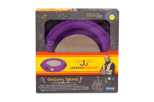 Galaxy Spiral Toy purple