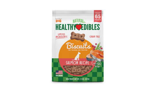 Healthy Edibles Biscuit Salmon 340g - 65 Treats