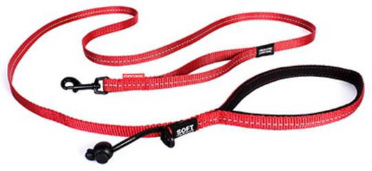 Ezydog Dog Leash Soft Trainer Lite 12mm / Red