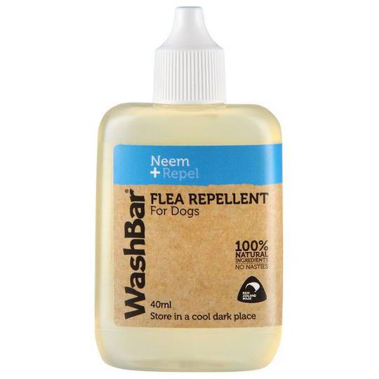 WashBar 100% Natural Flea Repellent 40ml