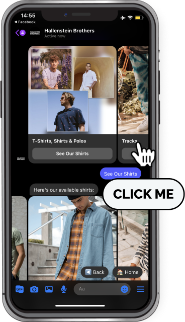 chatbot catalogue preview