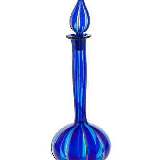 Murano Glass Vase with Stopper 2