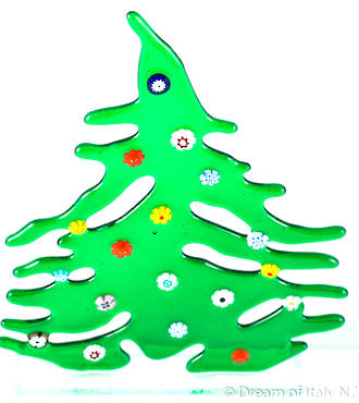 Murano Glass Christmas Trees Large