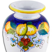 Italian Ceramics Alcantara Vase