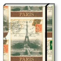 Italian Stationery Hard Back A5 Notebook - Paris