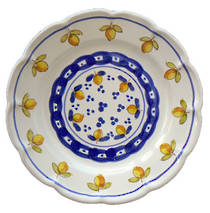 Hand-Painted Ceramics Limoncini Side Plate