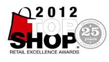 Retail Excellence Award - Top Shop 2012