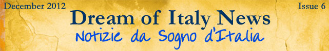 Dream of Italy Newsletter December