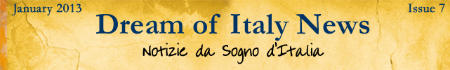 Issue 7, Dream of Italy News Letter
