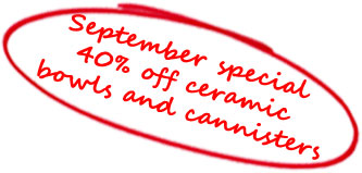 September Ceramics Special for you!