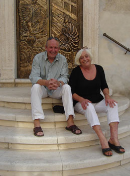 Gail and Wayne in Abruzzo, Italy