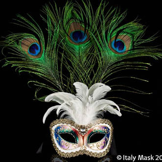 Masquerade Mask - Fantasia (Feather)