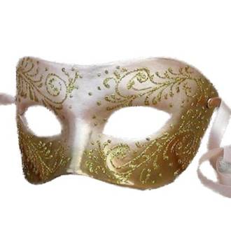 Masquerade Mask - Decor PInk/Gold