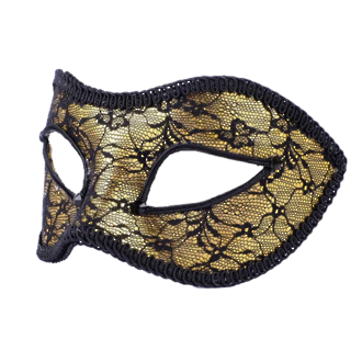 Masquerade Mask - Golden Lace