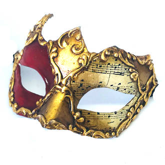 Masquerade Mask - Cignetta Musica