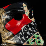 Masquerade Mask - Bauta Klimt 1