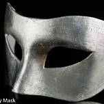 Masquerade Mask - Colombina Silver