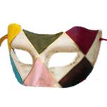 Masquerade Mask - Harlequin 2