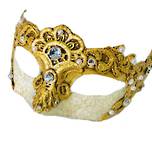 Masquerade Mask - Macrame Madam Gold