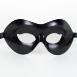 Venetian Masquerade Mask - Leather Aviator (black)