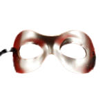 Venetian Masquerade Mask - Leather Fellini (Gold)